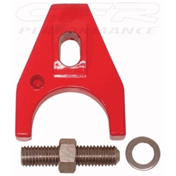 Cfr Performance CFR HZ-1054 2.5 in. Thick 0.62 in. Aluminum Fan Spacer Pilot with Bolts; Washers-Machined HZ-1091-RED - main